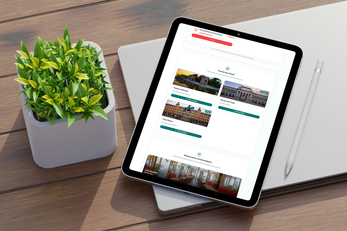 Vista previa de la guía digital de GuestGuide